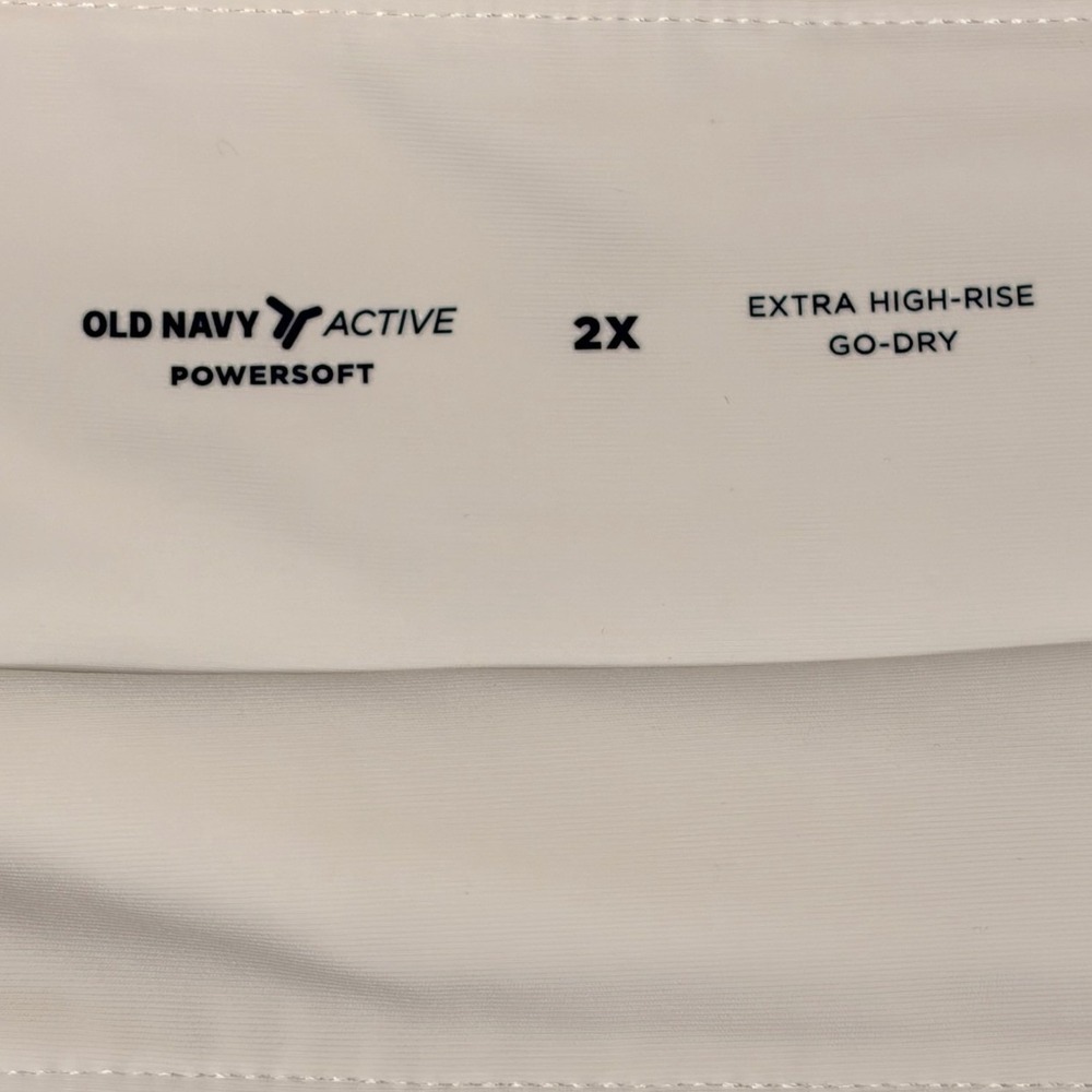 Old Navy White Tennis Skort Old Money Preppy Classic Clean Girl Pickleball 2X - Picture 2 of 6